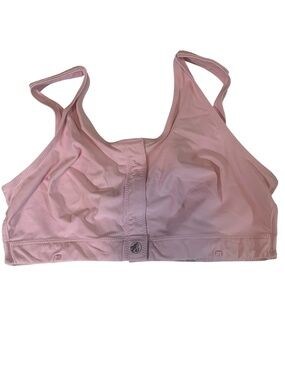 Masthead Surgical Bra Pink Ladies Size Large Front Closure Mastectomy